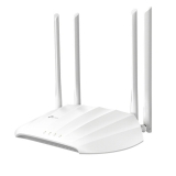 Router TP-LINK WI-FI ACCESS POINT AC1200 POE/4 FIXED ANTENNAS BEAMFORMING TL-WA1201