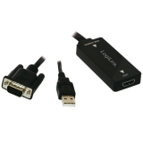 VGA w. USB Audio to HDMI Converter LogiLink CV0060