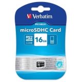 Card Memorie MicroSDHC Verbatim 16GB Clasa 10 44010