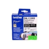 Rola Etichete Brother DK-11203 File Folder Label Dimensiune 17 x 87 mm White on Black