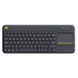Tastatura Logitech WIRELESS TOUCH KEYBOARD K400+/DARK - US INTL - 2.4GHZ INTNL 920-007145