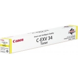 Cartus Toner Canon C-EXV34 Yellow 19000 Pagini for IR Advance C2020L/2030L CF3785B002AA
