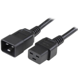 Manhattan Extension power cable IEC320 C19 to C20 16A 2m black