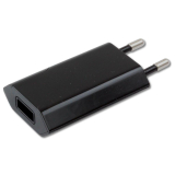 Techly Slim Ã®ncÄƒrcÄƒtor USB 230V -> 5V/1A negru