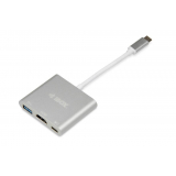 HUB I-BOX USB TYP C - USB 3.0, HDMI, USB C, POWER DELIVERY