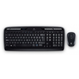 Kit Wireless Tastatura+Mouse Logitech MK330 Mouse Optic 3 Butoane Tastatura cu 12 taste programabile 920-003999