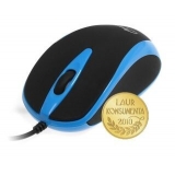 Mouse Media-Tech Plano Optic 3 butoane 800cpi USB black-blue MT1091B