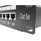 Netrack patchpanel 19'' 24 ports cat. 5e FTP LSA