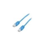 Cablu UTP GEMBIRD Cat6, cupru-aluminiu, 0.5 m, albastru, AWG26, PP6U-0.5M/B