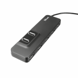 HUB USB Trust OILA 7-PORT USB2.0 HUB 20576 (timbru verde 0.8 lei) 
