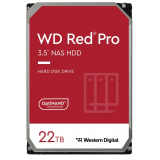 Western Digital 22TB RED PRO 512MB CMR 3.5IN/SATA 6GB/S INTELLIPOWERRPM WD221KFGX