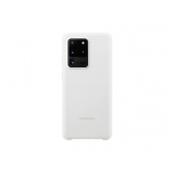 HUSA Smartphone Samsung, pt Galaxy S20 Ultra, tip back cover (protectie spate), silicon, ultrasubtire, alb, EF-PG988TWEGEU 