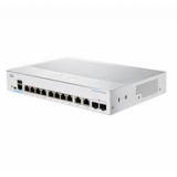 Switch Cisco CBS250 Smart 8-port GE, Ext PS, 2×1G Combo CBS250-8T-E-2G-EU