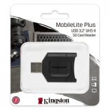 Cititor carduri Kingston MOBILE LITE PLUS USB 3.1/MICROSDHC/SDXC UHS-II CARDREADER MLPM