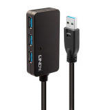 Lindy 10m USB 3.0 Active Hub Pro 4 Port LY-43159
