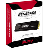 Kingston 500G FURY RENEGADE W/ HEATSINK/PCIE 4.0 NVME SSD SFYRSK/500G