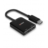 Cablu Adaptor Lindy DisplayPort la 2x HDMI LY-38433