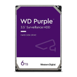 Western Digital WD PURPLE 6TB 256MB 3.5IN SATA/6GB/S 5400 RPM WD64PURZ