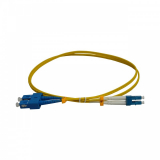 Cablu Emtex Patchcord FO SC/PC-LC/PC, SM OS2 9/125, manta LSZH 2.0mm, duplex 2m, SC-LC-SM/DX-2 (timbru verde 0.08 lei) 