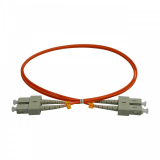 Cablu Emtex Patchcord FO SC/PC-SC/PC, MM OM2 50/125, manta LSZH 2.0mm, duplex 15m, SC-SC-MM2/DX-15 (timbru verde 0.8 lei) 