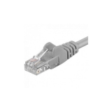 Cablu Patchcord UTP RJ45-RJ45 Cat.6, LSZH, 0.25m, gri - EMTEX UTP-6-0.25-G-LSZH-EMT (timbru verde 0.08 lei) 