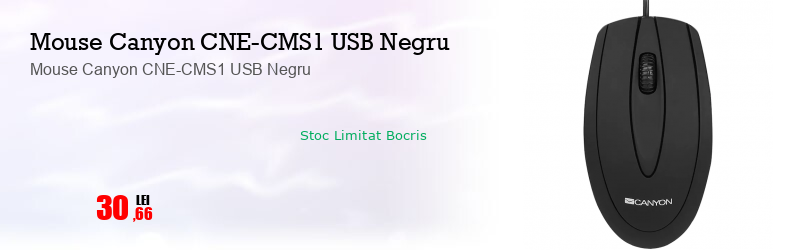 Mouse Canyon CNE-CMS1 USB Negru
