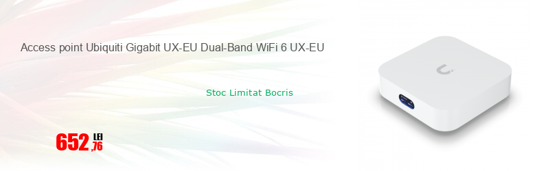 Access point Ubiquiti Gigabit UX-EU Dual-Band WiFi 6 UX-EU